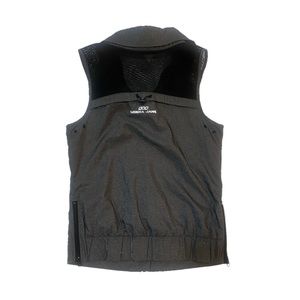 Loran Jane Grey and Black Athletic Vest